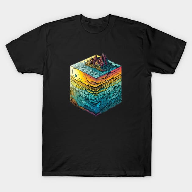 Diorama Sea World One T-Shirt by Azv2